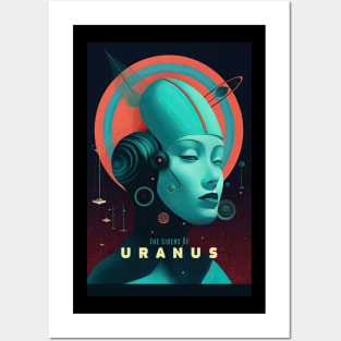 The Sirens of Uranus Sci Fi Parody Posters and Art